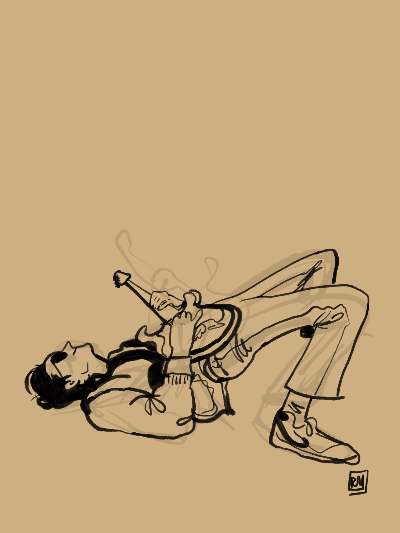 Digital sketches from a Marty McFly life drawing session