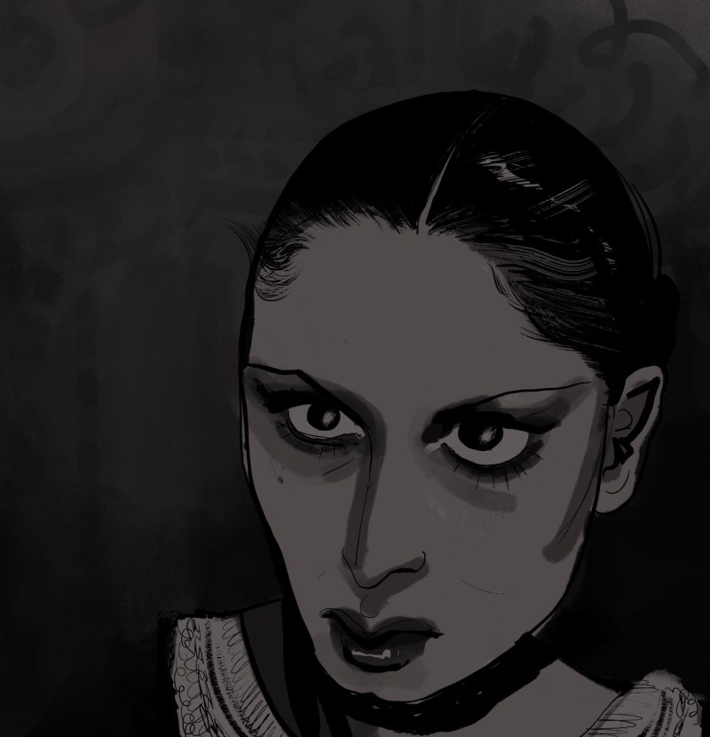 scene study of Gisele from Vampyr (1932)